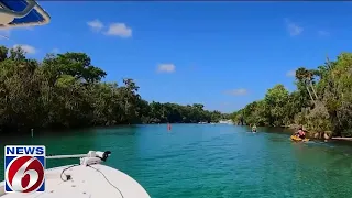 Florida officials may ban anchoring boats in Silver Glen Springs