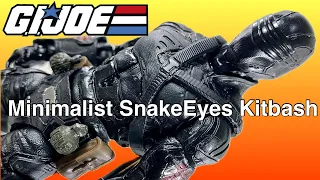 GI-Joe Snake Eyes Minimalist Kitbash
