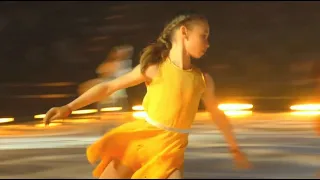 Четверной  тулуп в 13 лет! Вероника Жилина (Академия Angels of Plushenko )