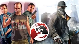 VERSUS: графон GTA5 VS Watch Dogs