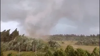 Ураган в Андреаполе. 2 августа 2021 года