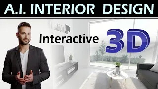 Chat GPT A.I. Interior Design Prompts to Interactive 3D Rooms