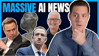 LLaMA 3, Evidence of Aliens, iPhone 15 Launch, Tesla Dominates AI, AI-Flavored Coke (AI News Ep9)