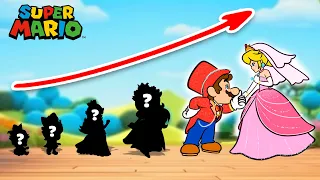 Super Mario: Rich Mario and Peach Growing Up | Go Wow