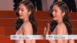 Gorgeous Actress Krystal Jung Soo Jung at the 76th Cannes Film Festival