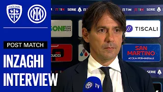 CAGLIARI 1-3 INTER | SIMONE INZAGHI EXCLUSIVE INTERVIEW [SUB ENG] 🎙️⚫🔵