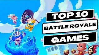 Best Battle Royale Games for Android | Top 10 2023 Mobile Games | iOS and Android Games