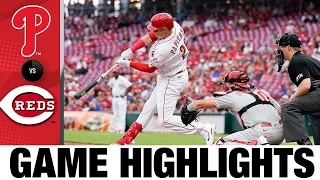 Phillies vs. Reds Game Highlights (8/15/22) | MLB Highlights