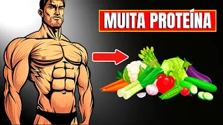 15 Vegetais RICOS EM PROTEÍNA para Construir Musculo e Força / Alimentos | CORPO HIPERTROFIADO