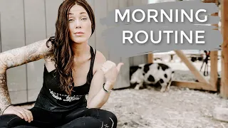 FEEDING 60+ ANIMALS! My Morning Routine