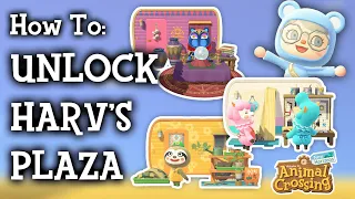 How To Unlock Harv's Plaza | Animal Crossing New Horizons