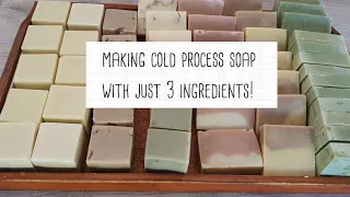 Making Soap with Only 3 Ingredients!
