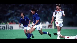 Baggio Italia 90 vs Czechoslovakia