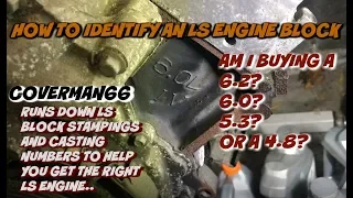 LS Engine Casting (3 Casting location you should know before you Buy!!!)
