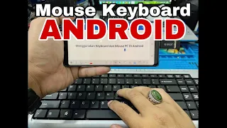Cara Menggunakan Mouse dan Keyboard di Android dengan OTG #OTG
