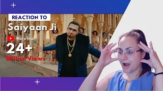 New Zealander Reacts to 'Saiyaan ji" | Yo yo Honey Singh | Neha Kakkar