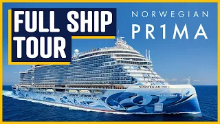 Norwegian Prima FULL Tour 2023 - INSIDE BRAND NEW $1b CRUISE SHIP!