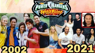 Power Rangers Wild Force / Fuerza Salvaje Antes y Después / Then and Now #powerrangers