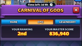 Carnival Of Gods Epic Walk Through - September 2023 - Empires And Puzzles