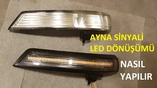 Ford Focus Ayna Sinyali Led Dönüşümü Nasıl Yapılır