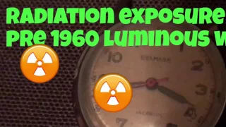 Antique Watch Dial Radium