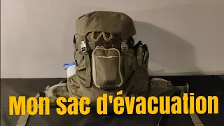 Mon sac d'évacuation 2022 (Bug out bag)