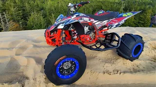 EPIC TRAIL RIDING! Winchester Bay Oregon Dunes 2021 | Exploring Forgotten Trails | Yamaha YFZ450R