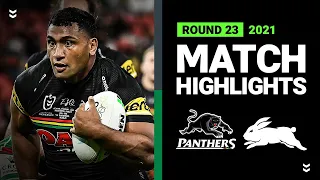 Panthers v Rabbitohs Match Highlights | Round 23, 2021 | Telstra Premiership | NRL