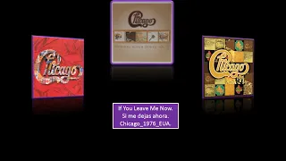 Chicago - If You Leave Me Now extended 1976 EUA