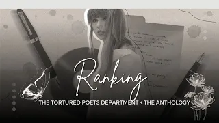 SUB) Ranking "THE TORTURED POETS DEPARTMENT" + "THE ANTHOLOGY" songs.... AGAIN 🩶