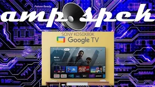 SONY KD55X80K SMART GOOGLE TV UNBOXING AND DEMONSTRATION, HOW TO?