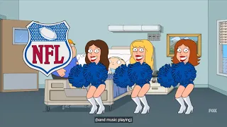 NFL censoring Chris | Family Guy