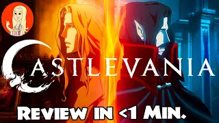 Castlevania Season 4 Review in Under a Minute - The Fangirl #Shorts