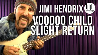 Jimi Hendrix - Voodoo Child Slight Return - Guitar Lesson