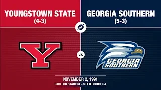 1991 Week 10 - Youngstown State at Georgia Southern