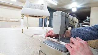 FULL-VERSION ARMCHAIR DIY furniture MANUFACTURE PROCESS