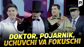 Dizayn jamoasi - Doktor, pojarnik, uchuvchi va fokuschi