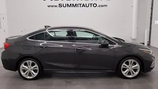 2017 CHEVY CRUZE PREMIER RS TUNGSTEN GRAY METALLIC WALK AROUND REVIEW 11491ZA SOLD! SUMMITAUTO.com