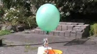 Hydrogen Giant Balloon Explosion