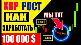 XRP МОНСТР! КАК ЗАРАБОТАТЬ 100 000$ НА КРИПТОВАЛЮТЕ