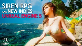 SIREN Gameplay Trailer | NEW STUNNING Indie Games in UNREAL ENGINE 5 Coming Out in 2023