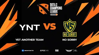 Yet Another Team vs No Sorry, Winline D2CL Season 15, bo3, game 3 [Ezh1k & Ark-]