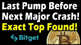 Last bitcoin pump before major crash! Exact top found for drop!