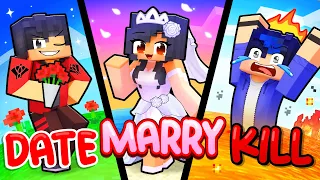 Minecraft DATE MARRY KILL!