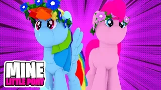 MY LITTLE PONY: LITTLE KELLY'S SECRET REVEALED! w/Little Carly (Minecraft).