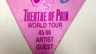 Motley Crue party tales Vol. 4, Theatre of Pain tour New Haven Aug 2, 1985 with Eddie Ojeda