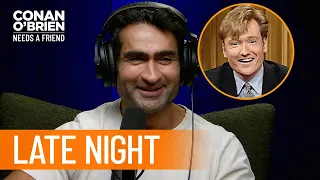 Kumail Nanjiani Grew Up Watching Conan On "Late Night" | Conan O'Brien Needs A Friend