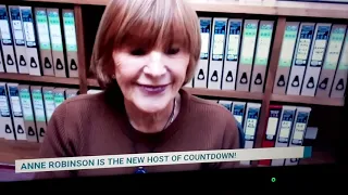 Anne Robinson is the new host of Countdown