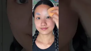 How to Block Brows / No Brows Look