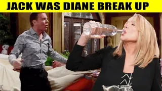 Y&R Spoilers Jack was heartbroken when Diane broke up with him ,became an alcoholic along with Nikki